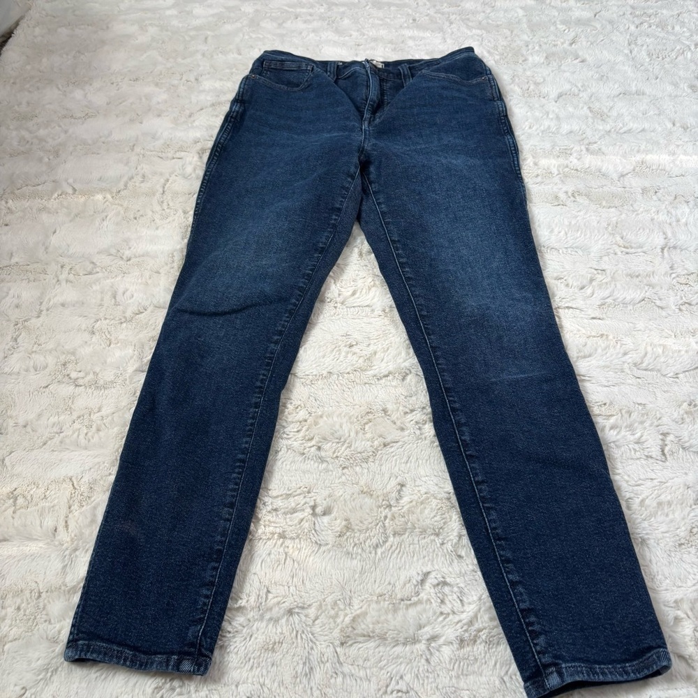 Madewell Women's Size 29 Blue 10" High Rise Skinny Jean - Picture 5 of 6